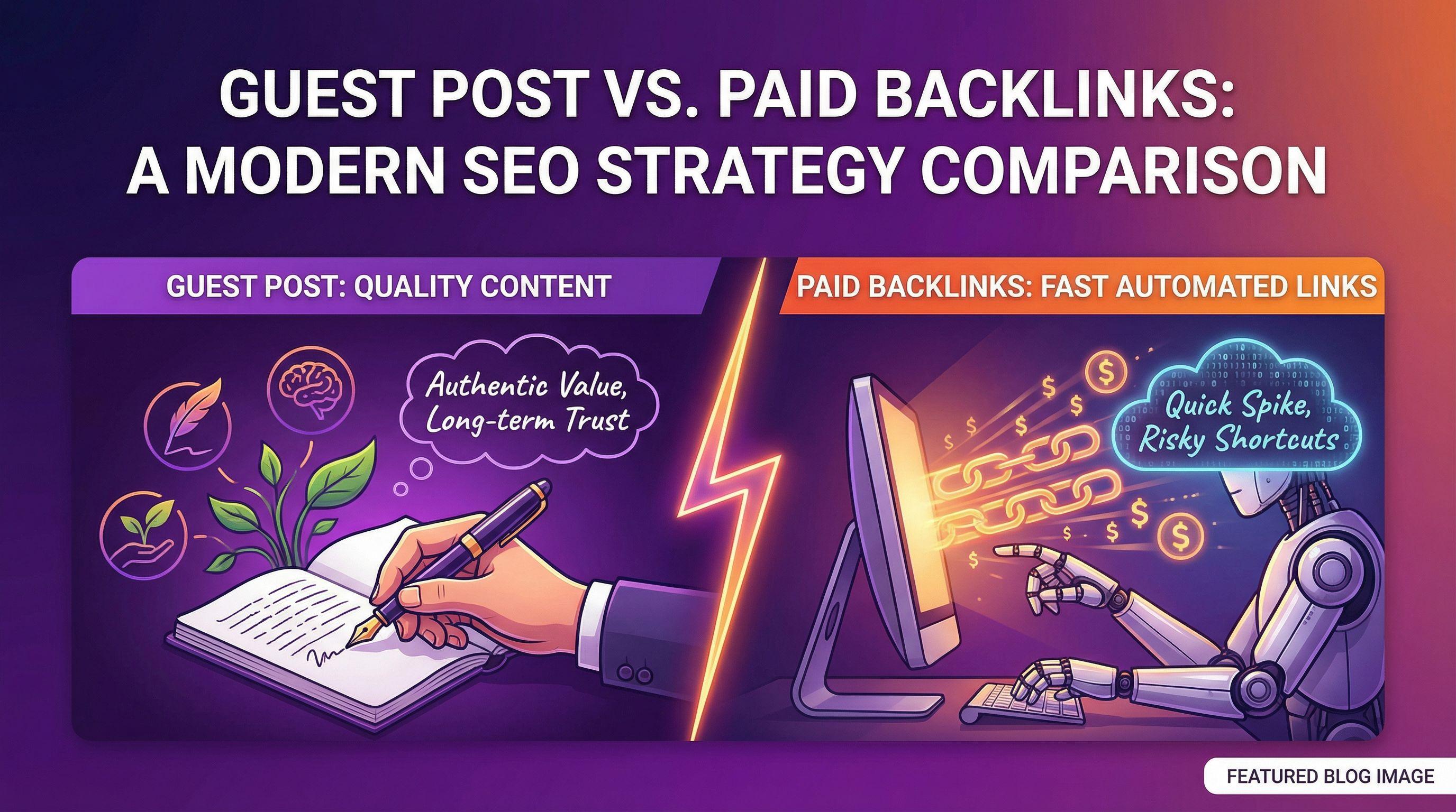 Guest Post vs Backlinks Pagos: Qual Estratégia Escolher?