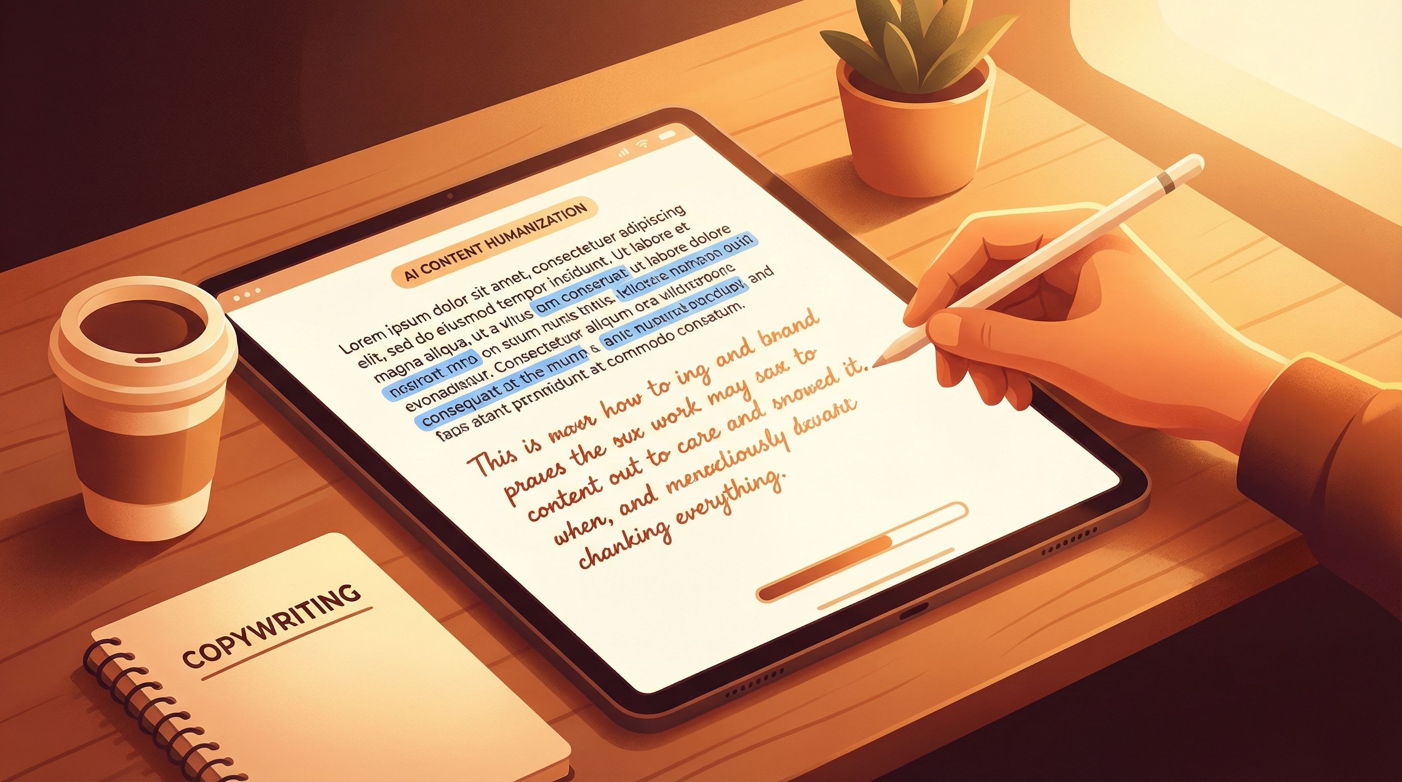 Técnicas de humanização de conteúdo gerado por IA